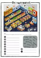 Vorschau - Arbeitsblätter - Getting to know the store - Deckblatt