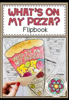 Vorschau - Arbeitsblätter - What's on my pizza? - Flipbook (Vocabulary Craftivity) - Deckblatt