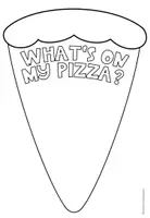 Vorschau - Arbeitsblätter - What's on my pizza? - Flipbook (Vocabulary Craftivity) - Seite 3