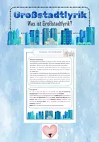 Vorschau - Arbeitsblätter - Materialpaket "Großstadtlyrik" - Seite 3