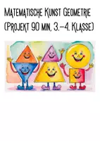 Vorschau - Arbeitsblätter - Matematische Kunst Geometrie (Projekt 90 min, 3.-4. Klasse) - Deckblatt
