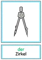 Vorschau - Fördermaterial/Inklusion - SCHULE - Bild & Wortkarten (DaF/DaZ) - Seite 1