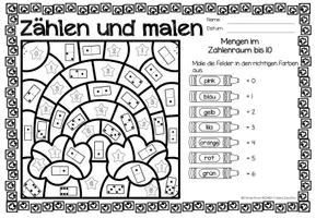 Vorschau - Arbeitsblätter - Mengen-Mal-Blätter - ZR 10 (St. Patrick's Day) - Seite 3