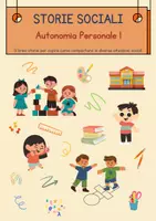anteprima - Materiale di supporto/inclusione - Storie Sociali - Autonomia Personale I - Pagina di copertina
