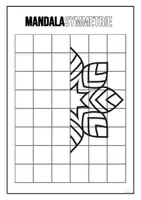 Vorschau - Arbeitsblätter - Symmetrie Mandala 20 Arbeitsblätter - Seite 3