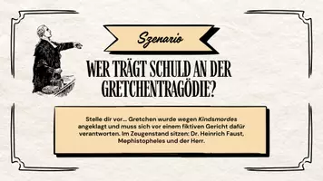 Vorschau - Arbeitsblätter - Gerichtsverhandlung Faust: Wer trägt Schuld an der Tragödie? - Seite 2