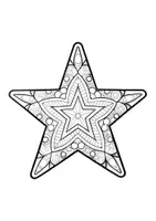 Vorschau - Arbeitsblätter - Mandalas Thema Sterne - Grundschule - Bastelvorlagen - Seite 3