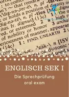 Vorschau - Arbeitsblätter - Die englische Sprechprüfung / mündliche Prüfung Vorlage Musterlösung - Deckblatt