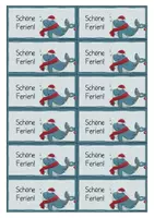 Vorschau - Mal- und Bastelvorlagen - Walklasse- Weihnachtskärtchen, Geschenkanhänger - Seite 2