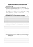 Vorschau - Test - Geschichtstest "Sklavenbefreiung in den USA" inkl. Erwartungshorizont - Deckblatt