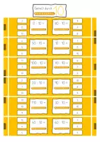 Vorschau - Stationenlernen - Klammerkarten Malreihe von 10 | Einmaleins - Seite 3