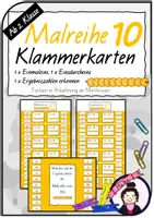 Vorschau - Arbeitsblätter - MATERIALPAKET Malreihe 10 | Arbeitsblätter & Spiele - Seite 1