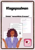 Vorschau - Unterrichtsreihen - Klagepsalmen / Leid in der Bibel / menschliche Grenzen - Deckblatt