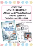 anteprima - Opere didattiche / Libri di testo - LIBRO DI COMPRENSIONE DELLA LETTURA (1º CICLO 6-8 ANNI) - EDIZIONE INVERNALE - Pagina di copertina