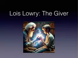 Vorschau - Unterrichtsreihen - Unterrichtsreihe zu Lois Lowry: The Giver - Seite 3