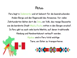 Vorschau - Mal- und Bastelvorlagen - Alpaka mit peruanischem Muster: Anleitung & Präsentation - Seite 2
