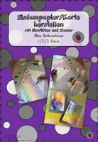 Vorschau - Mal- und Bastelvorlagen - Einfasspapier oder Karte herstellen - Deckblatt