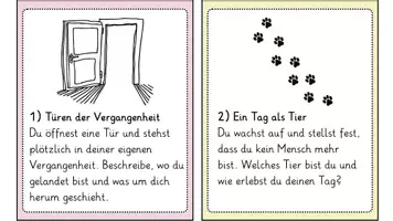 Vorschau - Arbeitsblätter - 40 Schreibanlässe für jeden Tag - Kreatives Schreiben - Kreativität - Seite 2