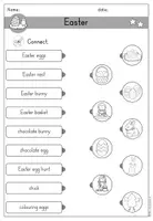 Vorschau - Arbeitsblätter - Easter Ostern Arbeitsblatt differenziert - Englisch - Seite 3