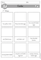 Vorschau - Arbeitsblätter - Easter Ostern Arbeitsblatt Leseverstehen differenziert - Englisch - Seite 3