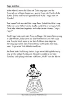 Vorschau - Arbeitsblätter - Buchstabe H einführen Geschichte, Arbeitsblätter Bastelidee Lösungen 1. Klasse - Seite 3
