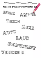 Vorschau - Arbeitsblätter - XXL Materialpaket anmalen - Wortschatz (Ständig wachsend!) - Seite 3