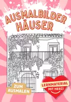 Vorschau - Arbeitsblätter - Häuser Ausmalbild Haus Fensterbilder Mandala Bilder ausmalen - Deckblatt