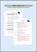 Vorschau - Test - Krabat - Kurztest zweites Jahr - Deckblatt