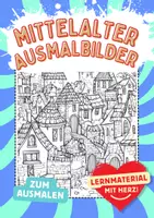 Vorschau - Mal- und Bastelvorlagen - Ritter und Burgen - Deckblatt