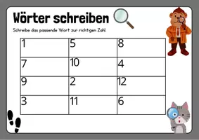Vorschau - Arbeitsblätter - Schleichdiktat - Klasse 1 - Seite 2