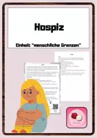 Vorschau - Unterrichtsreihen - Hospiz / Hospizarbeit / Sterben / Menschliche Grenzen - Deckblatt