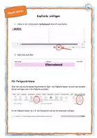 Vorschau - Merkblätter - Informatik Excel: Hilfekarten für Schüler*innen: Einstellungen und Formatierungen - Seite 2