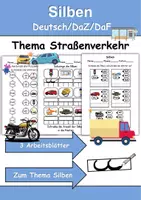 Vorschau - Arbeitsblätter - XXL Materialpaket Silben - Wortschatz (Ständig wachsend!) - Seite 1