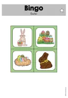 Vorschau - Arbeitsblätter - Easter Ostern Bingo Spiel differenziert - Englisch - Seite 3