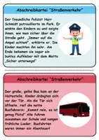 Vorschau - Unterrichtsreihen - Abschreibkartei Thema Straßenverkehr - DaZ/DaF, Deutsch (schreiben) - Seite 2