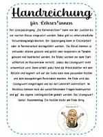 Vorschau - Arbeitsblätter - Lesespaziergang: Karneval / Fasching - Seite 1