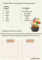 Προεπισκόπηση - Φύλλα εργασίας - Cooking Vocabulary List (A1- A2) (3) - Σελίδα 3