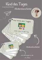Vorschau - Bildkarten - Moderationsfächer - Das Kind des Tages - Deckblatt