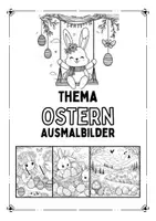 Vorschau - Mal- und Bastelvorlagen - Ostern Ausmalbilder - Deckblatt