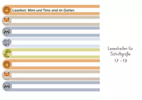 Vorschau - Poster - Lesestreifen - Unterstützung für das Zeilenlesen - Seite 3