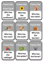 Vorschau - Spiele - Chain Reaction: I have..who has..Garden and Nature (Klasse 6) - Seite 1
