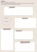 Vorschau - Arbeitsblätter - Arbeitsblatt: Steckbrief literarische Figuren - Seite 1