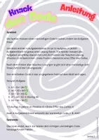Vorschau - Spiele - Knack den Karnevals Code - Rechnen und Fasching - Seite 1