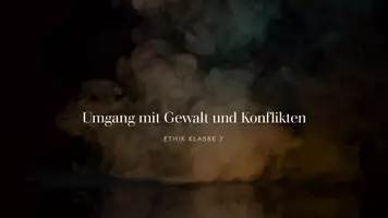 Vorschau - Unterrichtsreihen - Umgang mit Gewalt und Konflikten - Seite 1