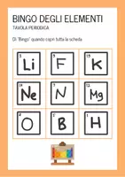 anteprima - Esercizi - Bingo Tavola periodica - Pagina 3