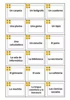 Vorschau - Spiele - Juego, el colegio. Spiel Wortschatz - Seite 2