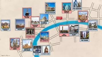 Vorschau - Präsentationen/Tafelbilder - London | digitales Tafelbild | Tafelkarten - Seite 2