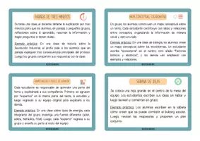 Vista previa - Tarjetas / Manipulativos - LLAVERO SOBRE TÉCNICAS DE APRENDIZAJE COOPERATIVO - página 3