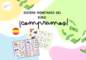 Vista previa - Hojas de trabajo - ¡COMPRAMOS! SISTEMA MONETARIO DEL EURO - Portada