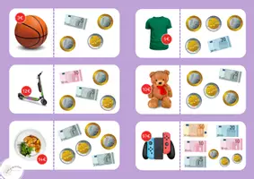 Vista previa - Hojas de trabajo - ¡COMPRAMOS! SISTEMA MONETARIO DEL EURO - página 2